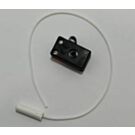 Inbouw trekschakelaar aan/uit schroefbevestiging zwart 6239/o