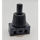 drukschakelaar inbouw 2a 230v 501750 zwart 1-polig m10 schroefaansluiting