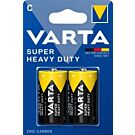 Varta Super Heavy Duty C Batterijen - 2 Stuks Varta Super Heavy Duty C Batterijen - 2 Stuks
