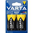 Varta Super Heavy Duty batterij D blister(2) Varta Super Heavy Duty batterij D blister(2)
