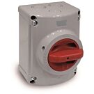 Famatel Werkschakelaar 20A IP65 - Rode Knop Famatel Werkschakelaar 20A IP65 - Rode Knop