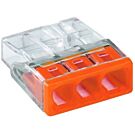 Lasklem 3-voudig mini 0,5-2,5mm doos(100) Lasklem 3-voudig mini 0,5-2,5mm doos(100)