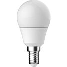 Energetic LED kogel E14, 4,9-40W, mat, warm wit Energetic LED kogel E14, 4,9-40W, mat, warm wit