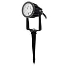 RGB-CCT LED tuinspot IP65 6W rond zwart IP66 RGB-CCT LED tuinspot IP65 6W rond zwart IP66