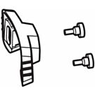 Nilfisk stofzuiger snoervergrendeling Saltix 10 107402674 Nilfisk stofzuiger snoervergrendeling Saltix 10 107402674