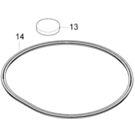 Nilfisk stofzuiger pakking voor plaat Maxxi II/ VL500 107407249