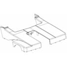 Nilfisk schrobzuigmachine boven deksel grijs SC100 107413525 Nilfisk schrobzuigmachine boven deksel grijs SC100 107413525