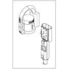 Nilfisk steelstofzuiger S1 mainbody wit 128389472 Nilfisk steelstofzuiger S1 mainbody wit 128389472
