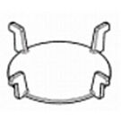 Nilfisk stofzuiger valve disc GWD350 / GWD375 1409526500