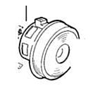 Nilfisk stofzuiger zuigmotor UZ964 1471120500