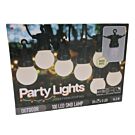 Feestverlichting 20 lampen G50 warmwit mat koppelbaar Feestverlichting 20 lampen G50 warmwit mat koppelbaar
