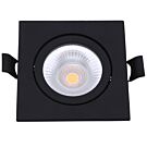Profolux LED inbouwspot 6W Dimbaar Zwart Profolux LED inbouwspot 6W Dimbaar Zwart