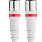 Technetix Coax Modem Kabel 1.5m F-connector