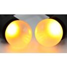 LED kogellamp E27 mat extra warm wit 1W