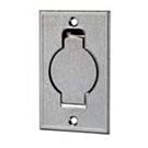 Nilfisk centraal stofzuigersysteem vloercontactdoos chroom 42000243 Nilfisk centraal stofzuigersysteem vloercontactdoos chroom 42000243