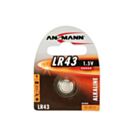 ansmann knoopcel batterij alkaline lr43 1.5v ansmann knoopcel batterij alkaline lr43 1.5v