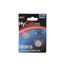 Hycell knoopcel batterij CR2016 2 stuks Hycell knoopcel batterij CR2016 2 stuks