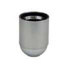 Lampfitting, lamphouder E27 zilverkleurig glad 605115