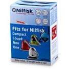 Nilfisk stofzakken duo verpakking Compact/Coupe/Neo/One Nilfisk stofzakken duo verpakking Compact/Coupe/Neo/One