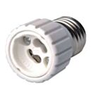 Verloopfitting wit E27 naar GU10 604375