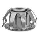 Fittingring glashouder met veer E14 metaal chroom 604510 Fittingring glashouder met veer E14 metaal chroom 604510