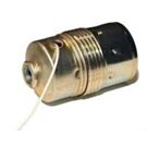 Fitting, lamphouder E27 messing metaal met trekschakelaar glad buitendraad en M10x1 2000N-03.E Fitting, lamphouder E27 messing metaal met trekschakelaar glad buitendraad en M10x1 2000N-03.E