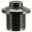 Fitting E27 kraag zwart vaste flens uitwendige schroefdraad 2260KN-04