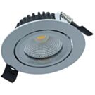 Profolux LED Inbouwspot 2700K, Chroom, Dimbaar