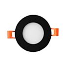 LED panel downlight 3W 4000K incl. driver zwart