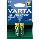 Varta NiMH AA 800mAh Solar Batterijen (2 stuks) Varta NiMH AA 800mAh Solar Batterijen (2 stuks)