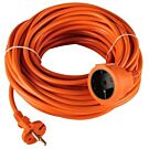 Verlengsnoer PVC oranje 2x1,5qmm 30m Verlengsnoer PVC oranje 2x1,5qmm 30m