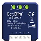 LED dimmer element 0-250W EcoDim universeel LED dimmer element 0-250W EcoDim universeel