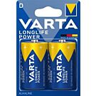 Varta Longlife Power batterij D blister(2) Varta Longlife Power batterij D blister(2)