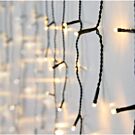 Koppelbare icicle 160 LEDS 3x0,6m extra warm wit
