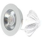 LED meubelspot 3W 2700K 62mm rond wit