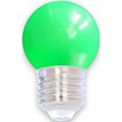 LED kogellamp E27 groen 1W