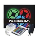 LED strip flex SET 5m 5050 12V IP65 RGB compleet