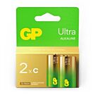 GP Ultra Alkaline batterij C blister(2)