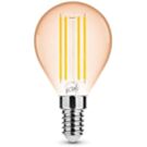 Modee LED kogel E14 4-28W 1800K filament amber dimbaar Modee LED kogel E14 4-28W 1800K filament amber dimbaar