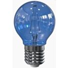 Tronix LED kogel E27 2-10W filament blauw Tronix LED kogel E27 2-10W filament blauw