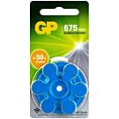 GP gehoor batterij ZA675 blister(6)