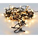 Koppelbare strengverlichting 100 LEDS 7,5m extra warm wit