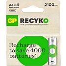 GP NiMH oplaadbare batterij AA 2100mA blister(4) GP NiMH oplaadbare batterij AA 2100mA blister(4)