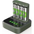 GP Batterijlader USB 6H met 4x2100mA AA batterij + Dock GP Batterijlader USB 6H met 4x2100mA AA batterij + Dock