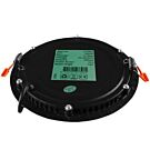Profolux LED Downlight 12W 3000K Zwart Profolux LED Downlight 12W 3000K Zwart