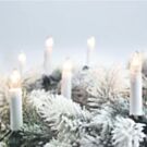 Kaarsverlichting 50 leds warm wit 1200cm voor binnen