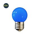 EDM LED Kogel E27 1.5W - 15W Blauw