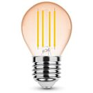 Modee LED kogel E27 4-28W 1800K filament amber dimbaar