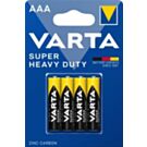 Varta AAA Super Heavy Duty Batterijen (4 stuks)