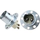 Fitting b15d inbouw kraag chroom BA15d 26100g 